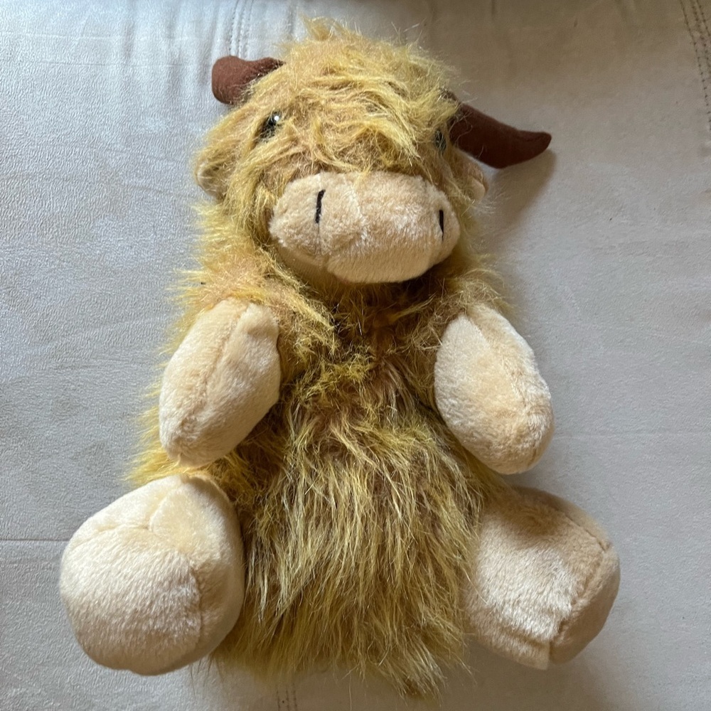 Authentic Scotland Highland Cow Backpack for Kids